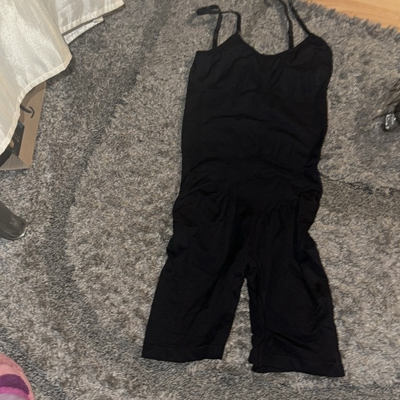 🔥✔️ Solid Adjustable Strap Bodysuit, Backless Butt Lifting Bodyshaper Size L 👀 - Picture 15 of 16